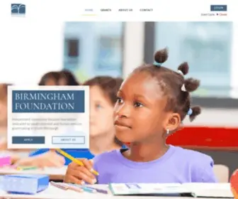 Birminghamfoundation.org(A Change Agent for Children in South Pittsburgh) Screenshot