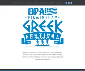 BirminghamGreekfestival.net(Greek Festival) Screenshot