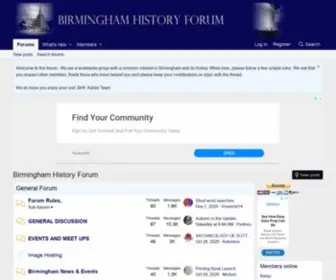 Birminghamhistory.co.uk(Page Redirection) Screenshot