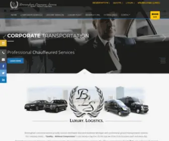 Birminghamlimo.com(Birmingham Limousine Service) Screenshot