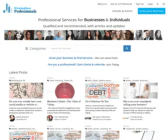 Birminghamprofessionals.co.uk(Birmingham Professionals) Screenshot