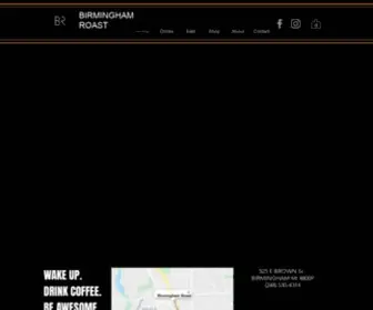 Birminghamroast.com(Coffee Shop) Screenshot