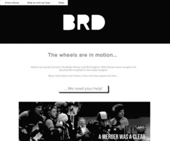 Birminghamrollerderby.co.uk(Birmingham Roller Derby) Screenshot