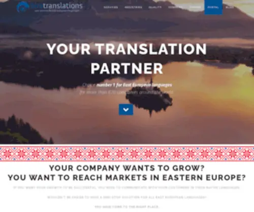 Biro2000.si(Your partner for east european languages) Screenshot