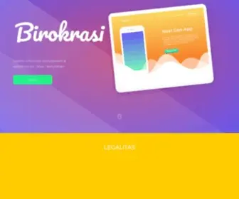 Birokrasimaya.com(Birokrasi Maya) Screenshot