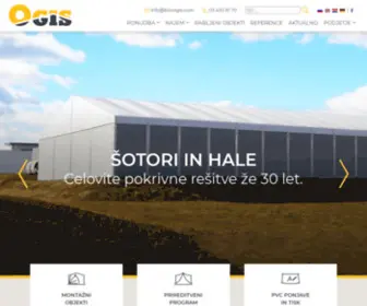 Biroogis.com(Storage halls and tents and event tents) Screenshot