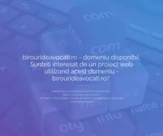 Birourideavocati.ro(Domeniu web premium disponibil) Screenshot