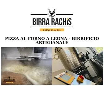 Birrarachis.it(PICCOLO BIRRIFICIO ARTIGIANALE BIRRA RACHIS) Screenshot