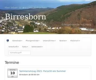 Birresborn.com(Eifelgemeinde mit Herz) Screenshot