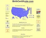 Birthcertificate.com Screenshot