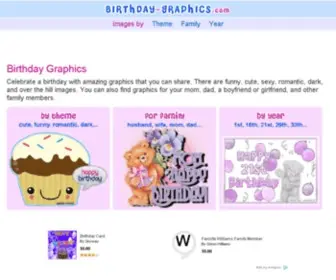 Birthday-Graphics.com(Inspirations in words) Screenshot