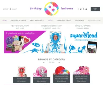 Birthdayballoons.co.uk(Birthdayballoons) Screenshot