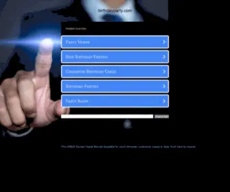Birthdayparty.com(Birthdayparty) Screenshot
