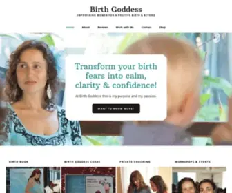 Birthgoddess.com.au(Birth Goddess) Screenshot