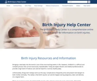 Birthinjuryhelpcenter.org(Birth Injury Help Center) Screenshot