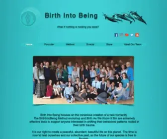 Birthintobeing.com(Healing) Screenshot