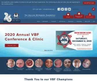 Birthmark.org(Vascular Birthmarks Foundation) Screenshot