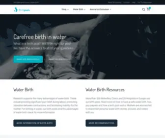 Birthpools.com(Birthpools) Screenshot