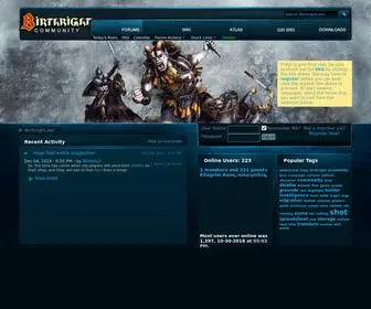 Birthright.net(This is the official) Screenshot