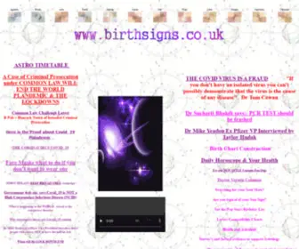 Birthsigns.co.uk(Coronavirus, astrology and the coronavirus, corvid) Screenshot