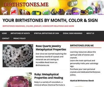 Birthstones.me(Your Birthstones by Month) Screenshot