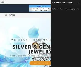 Birthstonez.com(Wholesale 925 Sterling Silver Jewelry) Screenshot