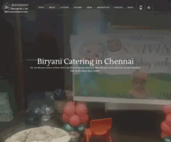 Biryanicatering.in(Best biryani Catering Service) Screenshot