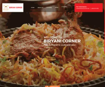 Biryanicorner.net(Biryani Corner) Screenshot