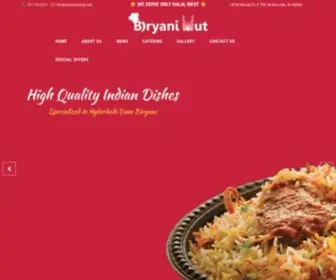 Biryanihutindy.com(Biryani Hut is a traditional Indian cuisine) Screenshot