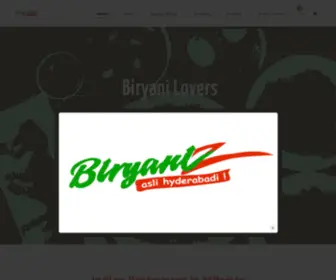 Biryanizzmilpitas.com(BiryaniZ Milpitas) Screenshot