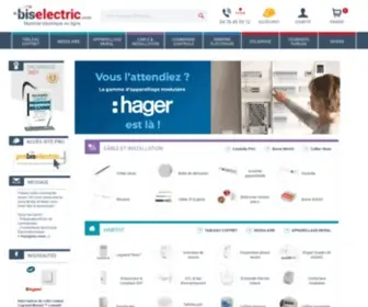 Bis-Electric.com(Distributeur de mat) Screenshot