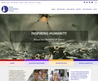Bis-Space.com(HOME The British Interplanetary Society) Screenshot