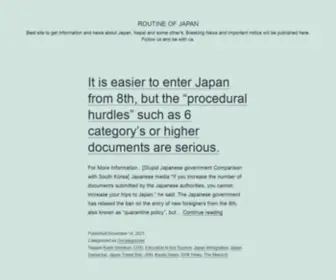 Bisalkc.com.np(Best site to get information and news about Japan) Screenshot