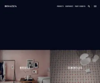 Bisazza.it(BISAZZA MOSAICO) Screenshot
