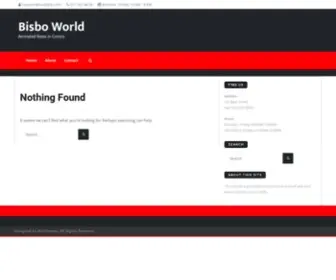 BisboWorld.com(Animated News in Comics) Screenshot