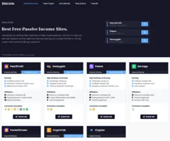 Biscore.net(Passive Income) Screenshot
