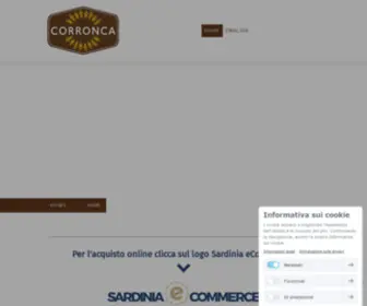 Biscottificiocorronca.com(Dolci Sardi Corronca) Screenshot