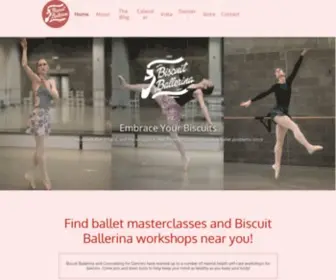 Biscuitballerina.com(Biscuit Ballerina Home) Screenshot