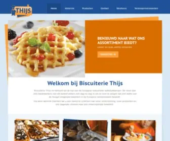 Biscuiteriethijs.be(Biscuiterie Thijs) Screenshot