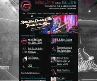 Biscuitsandblues.com(Biscuits and Blues) Screenshot