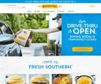 Biscuitville.com(Home) Screenshot