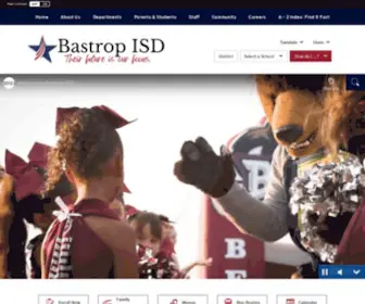 Bisdtx.org(Bastrop Independent School District) Screenshot