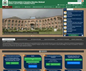 Bisemalakand.edu.pk(Our mission) Screenshot