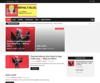 Bishaladhikari2000.com.np(Personal Blog) Screenshot