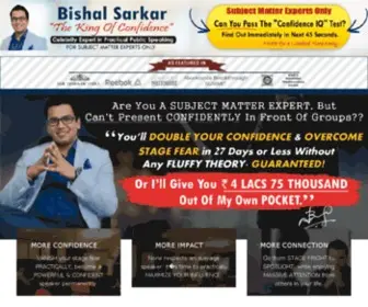 Bishalsarkar.com(Bishal Sarkar) Screenshot