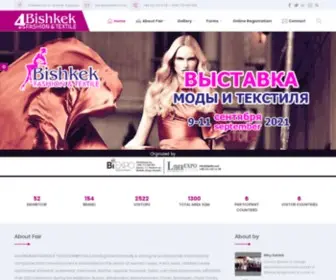 Bishkekft.com(Bishkek Fashion Tekstile) Screenshot