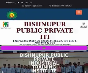 Bishnupurpubliciti.org(BISHNUPUR PUBLIC PRIVATE ITI) Screenshot