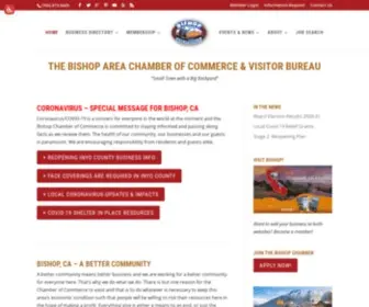 Bishopchamberofcommerce.com(Bishop Chamber of Commerce) Screenshot