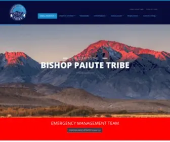 Bishoppaiutetribe.com(The Bishop Paiute Tribe) Screenshot