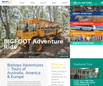 Bishopsadventures.com.au(Each tour) Screenshot